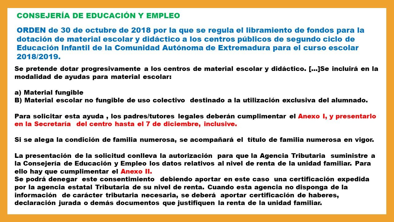 beca material para Infantil 18 19pptx