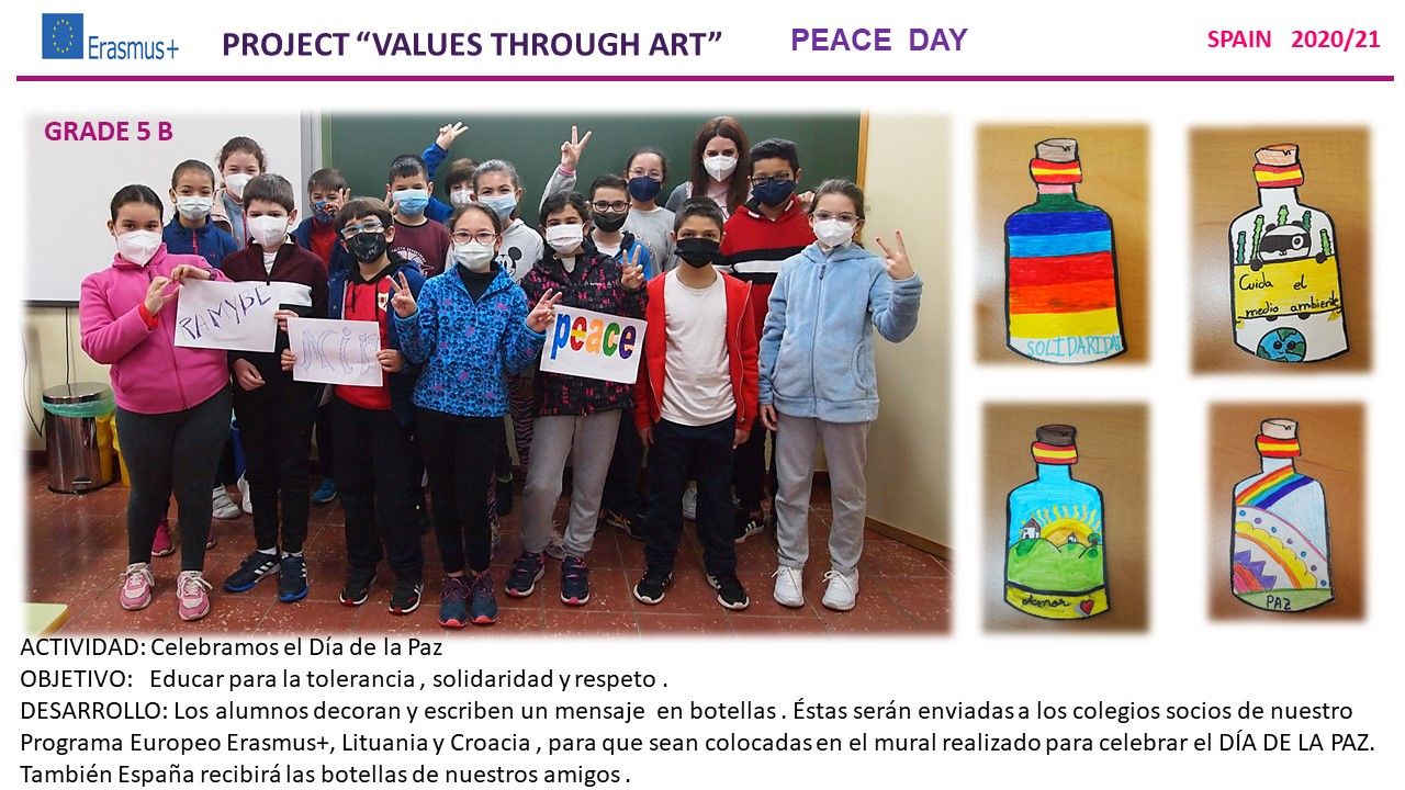 Erasmus dia de la paz 1