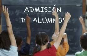 admisión