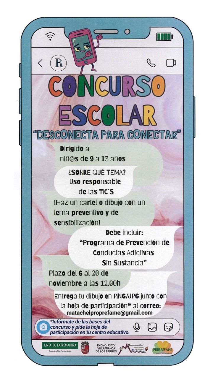 cartel desconectar para conectar