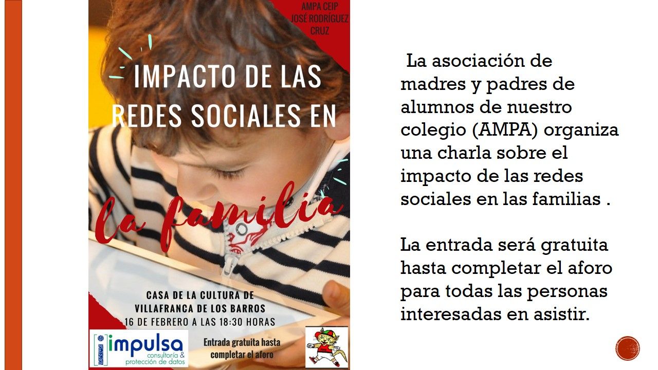 charla AMPA