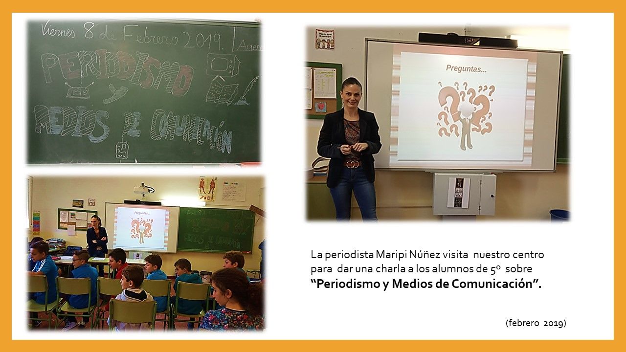 Charla medios de comunicación