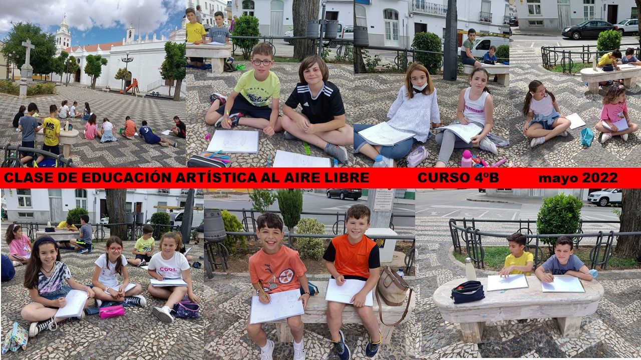 Clase de artistica al aire libre 2022