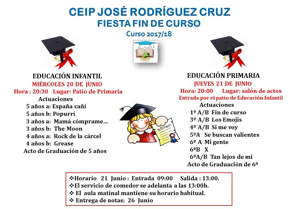 Fieste fin de curso 2018