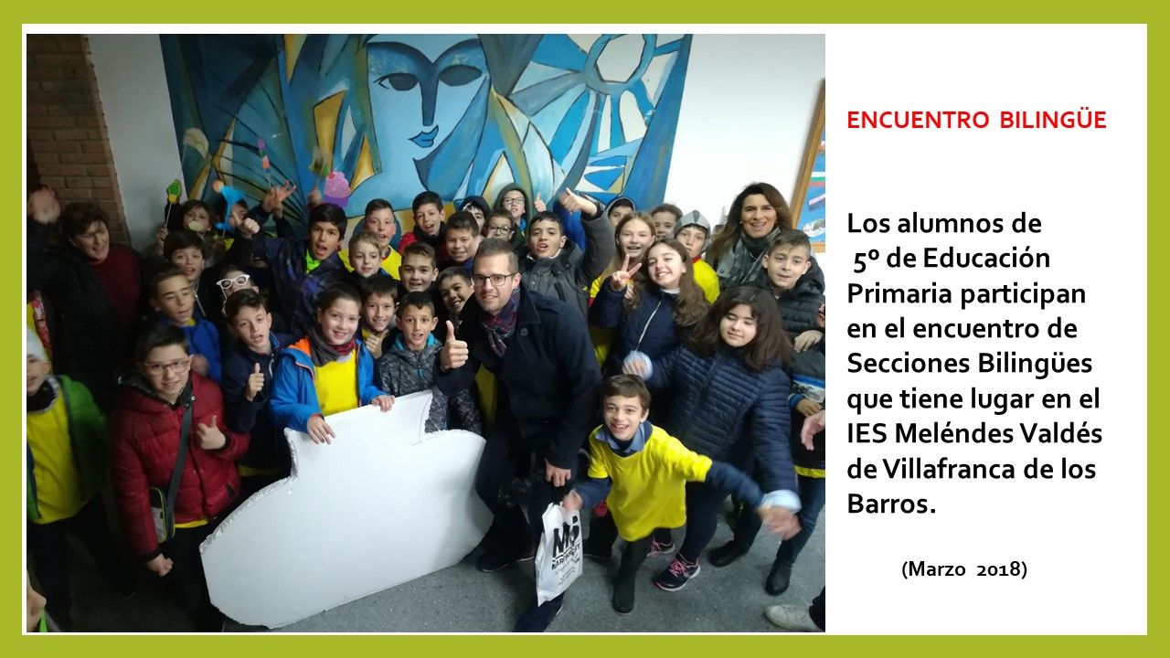 encuentro seccione bilingües 2018