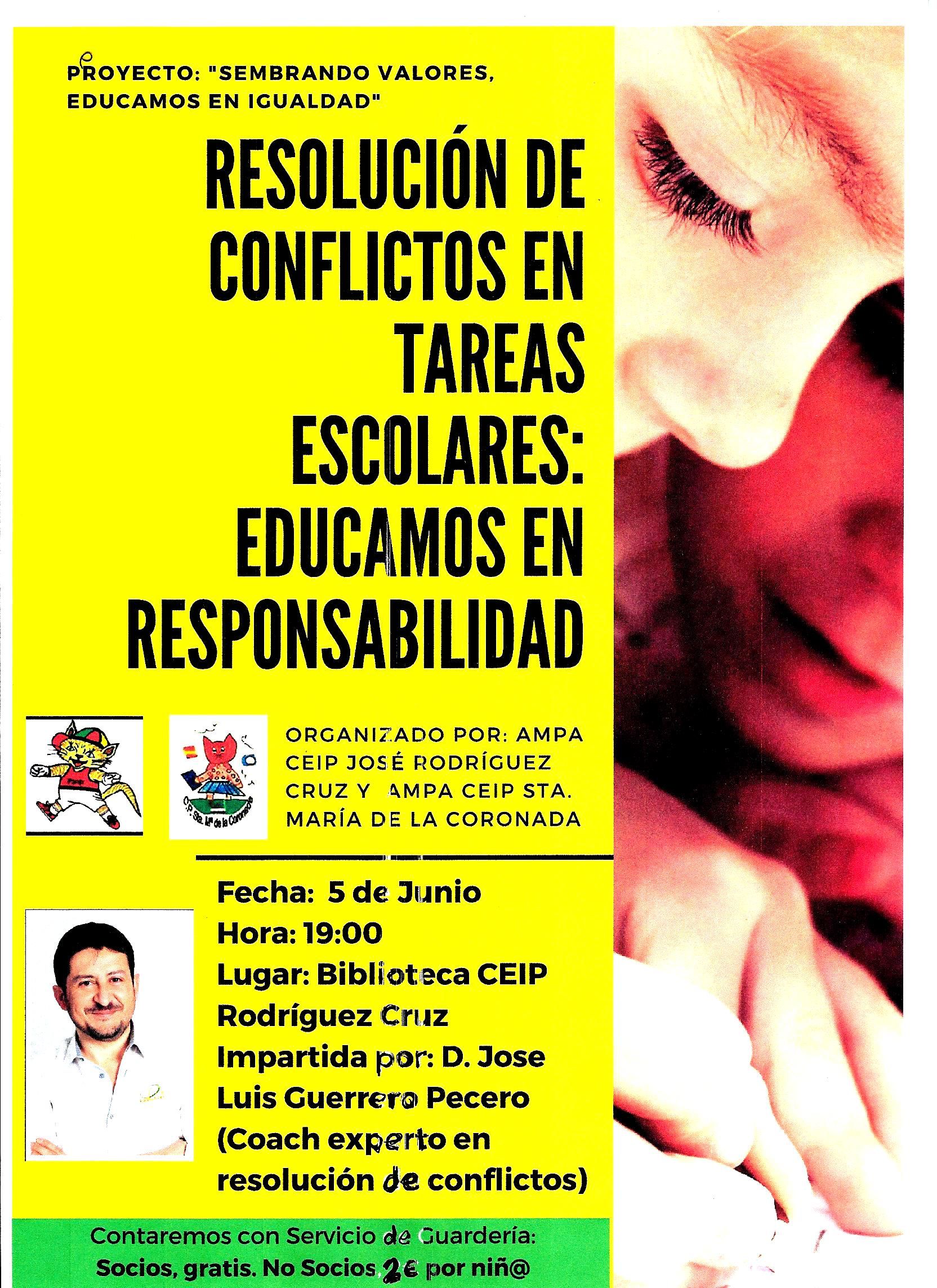 CHARLA AMPA RESOLUCION CONFLICTOS