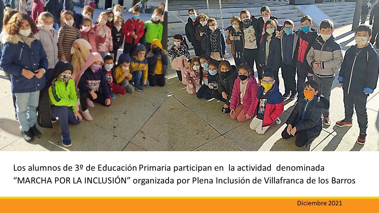 Marcha por la inclusion 2021