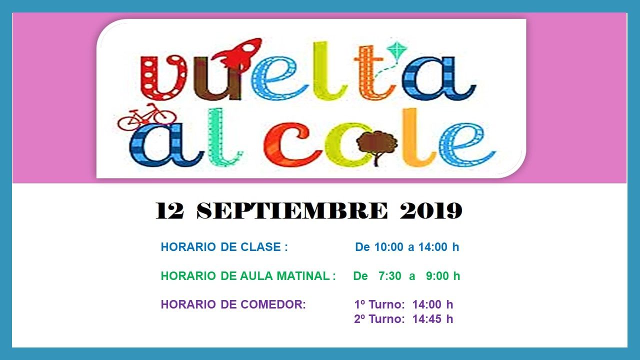 vuelta al colegio